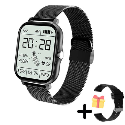 Smartwatch Multifunctioneel Stijlvol Design met Hartslagmeter