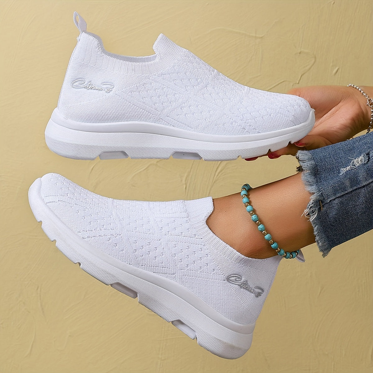 CloudStep™ – Dames Sneakers met Ademend Comfort en Slip-on Design-4