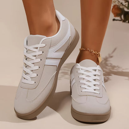 Cloudstride™ – Dames Sneakers met Platformzool en Ultiem Comfort Witte Design-4