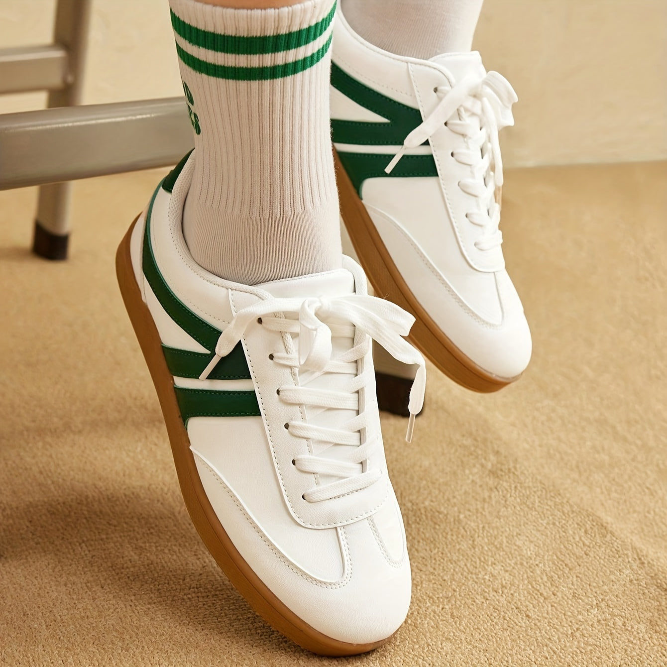 Variant image for Cloudstride™ – Dames Sneakers met Platformzool en Ultiem Comfort Witte Design-26