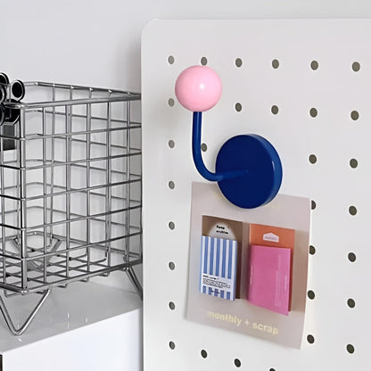 Magnetische Wandhaken Houten Opbergset Zonder Boren