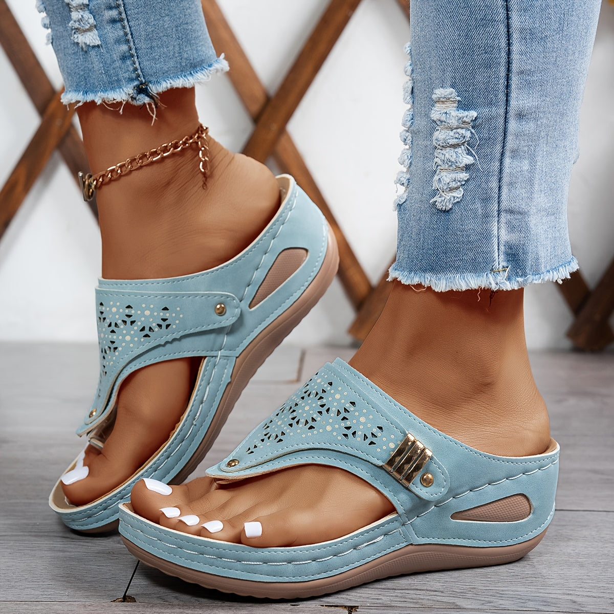 ComfortAura™ – Dames Sandalen met Ergonomisch Comfort en Ademend Materiaal-1