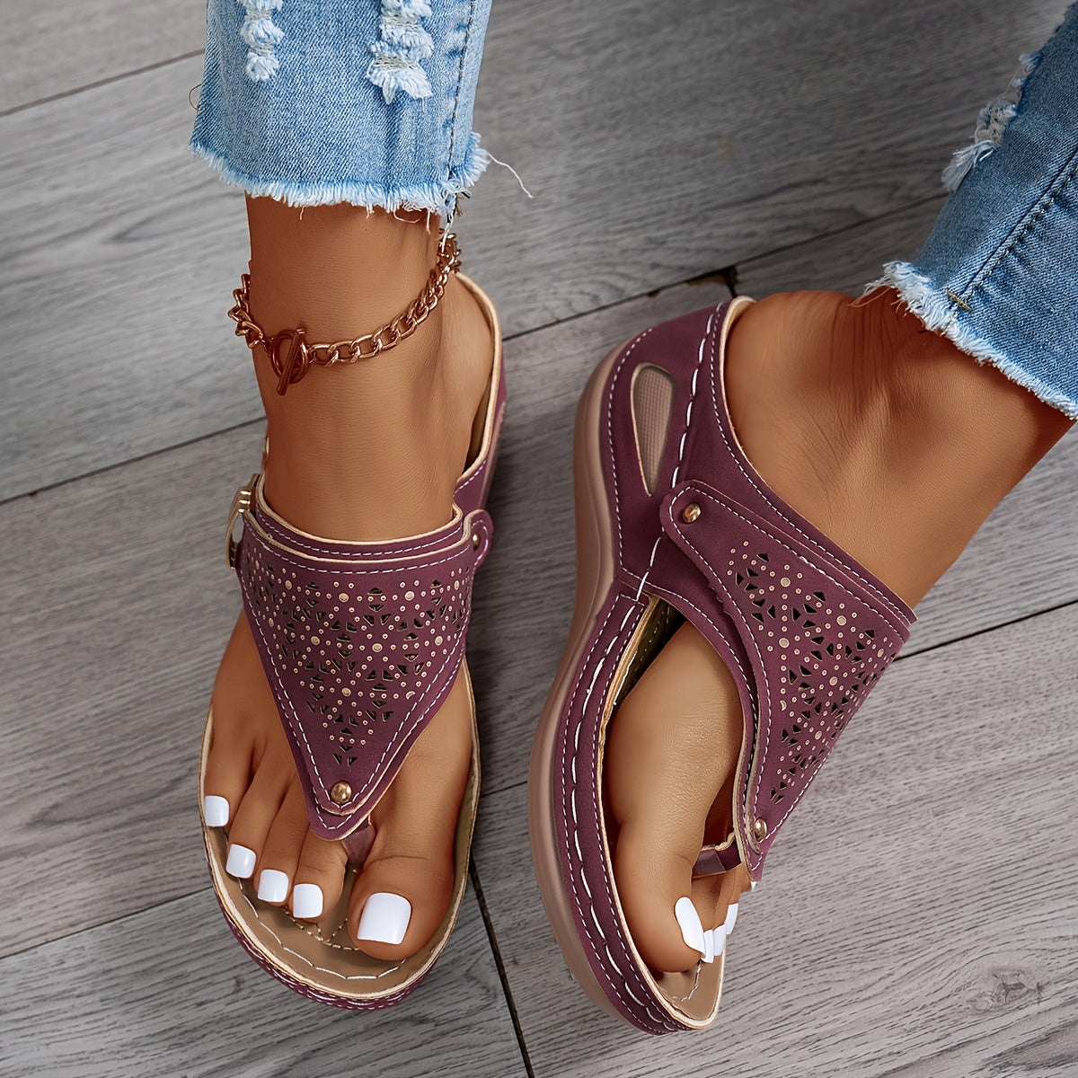 ComfortAura™ – Dames Sandalen met Ergonomisch Comfort en Ademend Materiaal-4