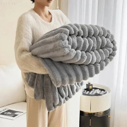 Zachte Fleece Deken Warm voor Bank en Bed