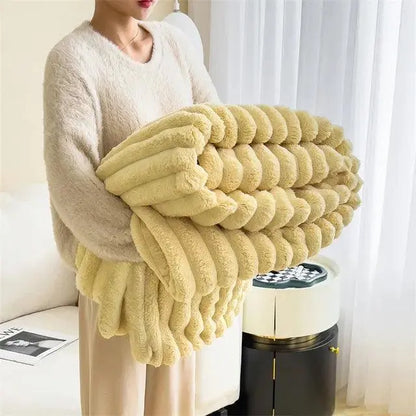 Zachte Fleece Deken Warm voor Bank en Bed