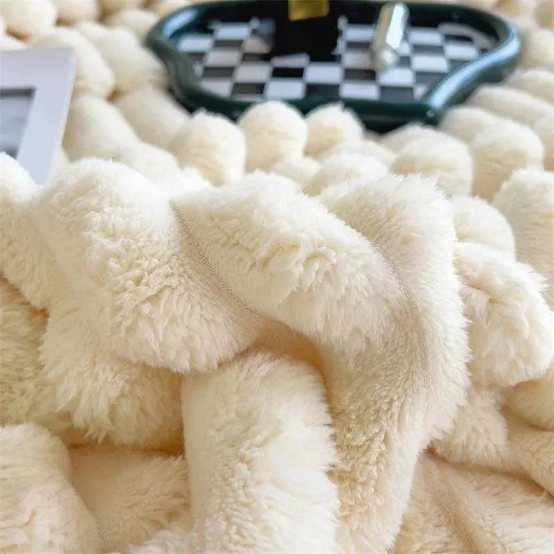 Zachte Fleece Deken Warm voor Bank en Bed