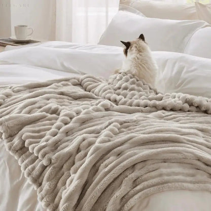 Zachte Fleece Deken Warm voor Bank en Bed - Velinix