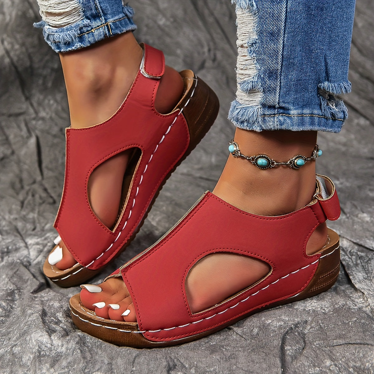 Variant image for Comfybelle™ – Dames Sandalen met Hak Ergonomisch Comfort en Ademend Design-25