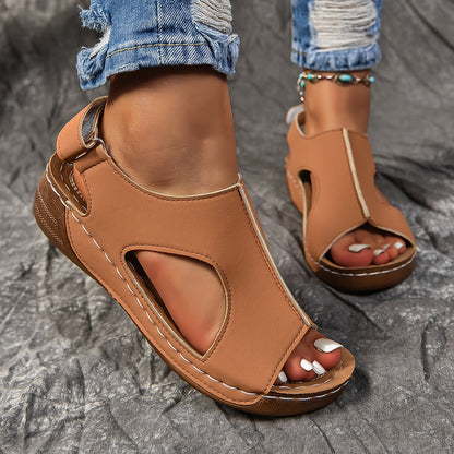 Comfybelle™ – Dames Sandalen met Hak Ergonomisch Comfort en Ademend Design-5