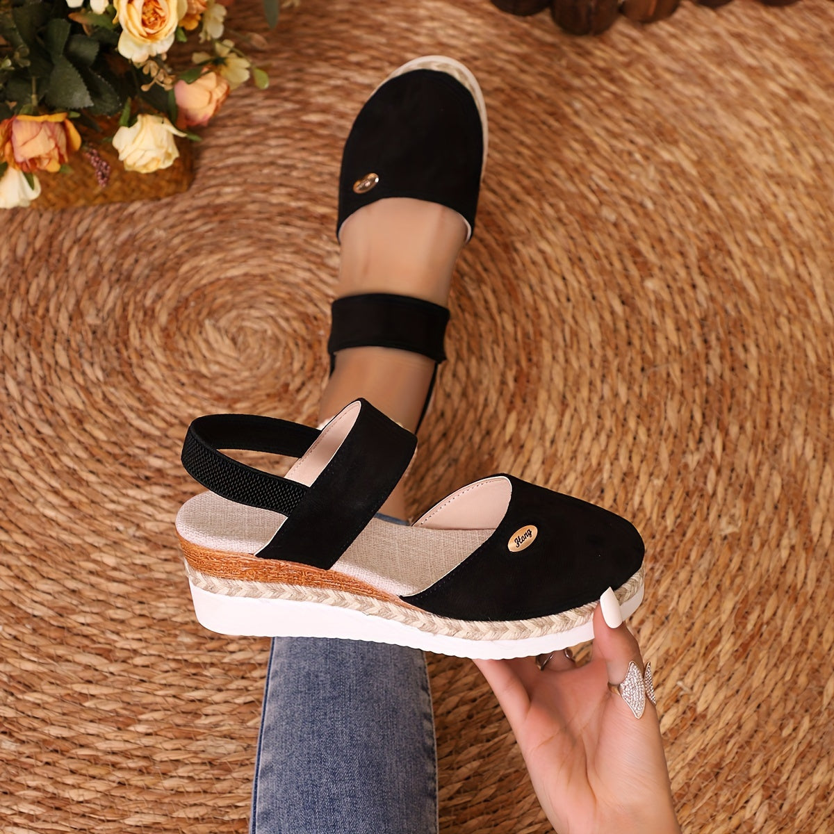 ComfyStride™ – Dames Sandalen met Ademend Comfort en Elastische Sluiting-5