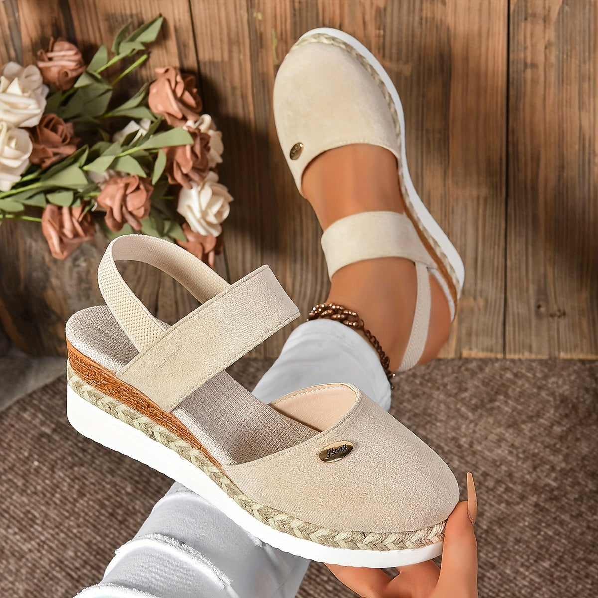 ComfyStride™ – Dames Sandalen met Ademend Comfort en Elastische Sluiting-2