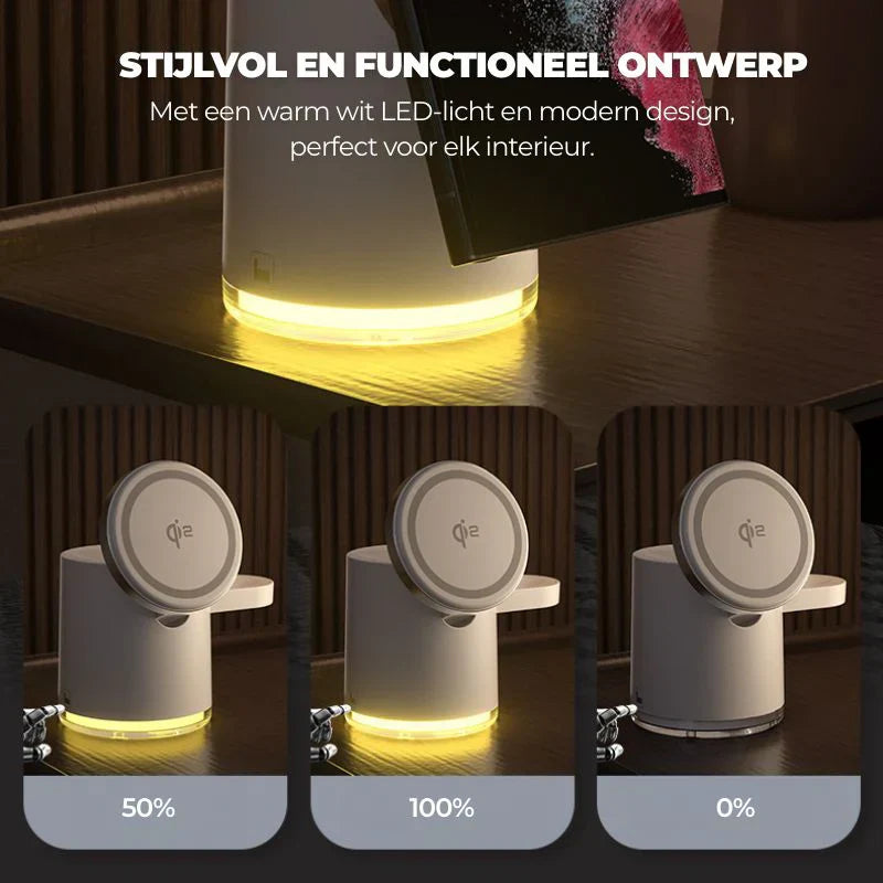 Universal Oplaadstation voor Apple en Android Apparaten