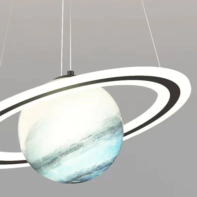 Kinderkamer LED Hanglamp Planeet Design Energiezuinig