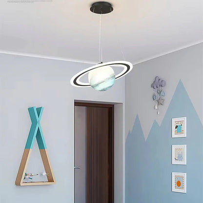 Kinderkamer LED Hanglamp Planeet Design Energiezuinig