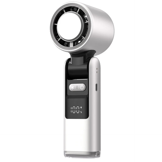 Draagbare Ventilator met Digitale Weergave en 4000mAh Accu - Velinix