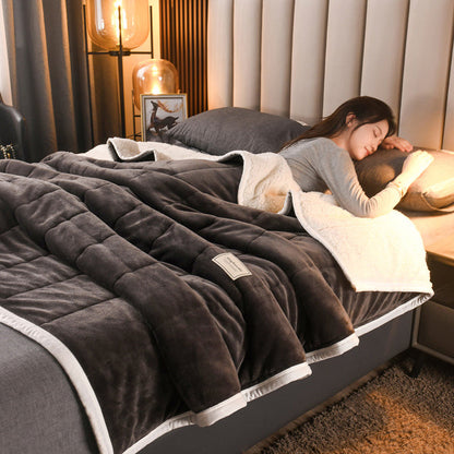 Warme Fleece Deken van Lammwol voor Comfortabele Winters