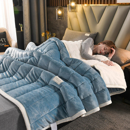 Warme Fleece Deken van Lammwol voor Comfortabele Winters