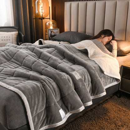 Warme Fleece Deken van Lammwol voor Comfortabele Winters