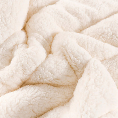 Warme Fleece Deken van Lammwol voor Comfortabele Winters