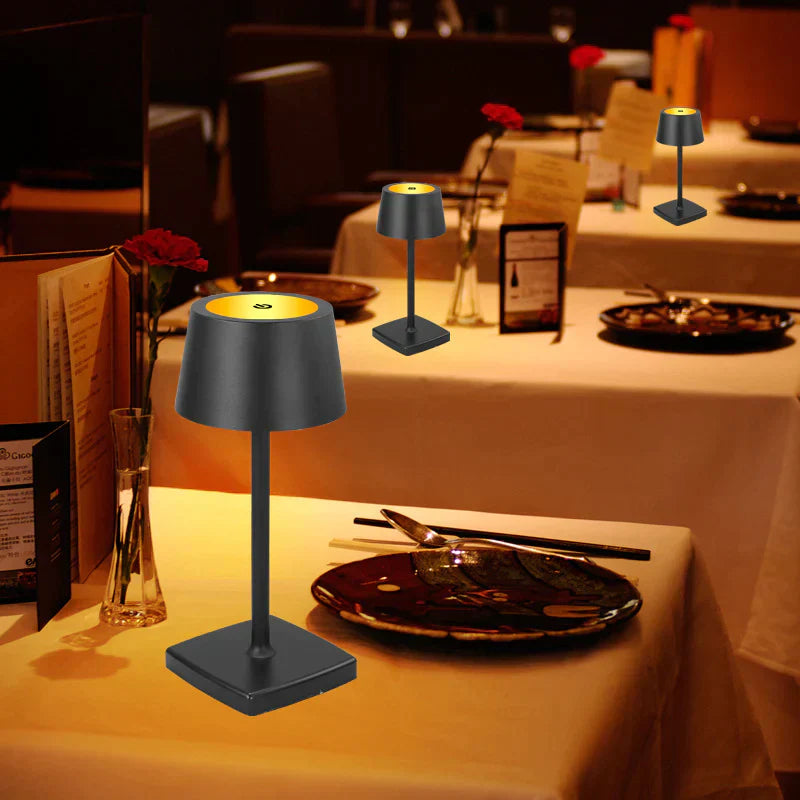 Draadloze Tafellamp Oplaadbaar met USB en LED Licht