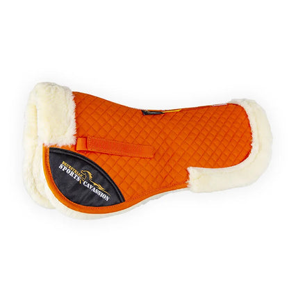 Paard Halfpad Correctief Zwart Comfortabele Voering - Velinix