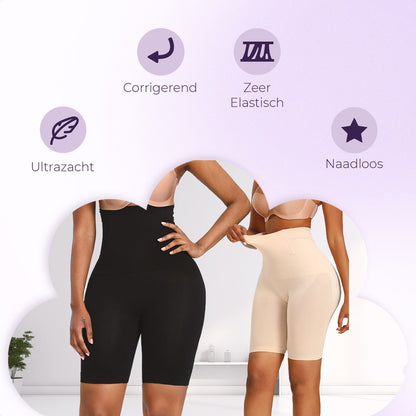Dames Shorts Hoge Taille Naadloos Shapewear