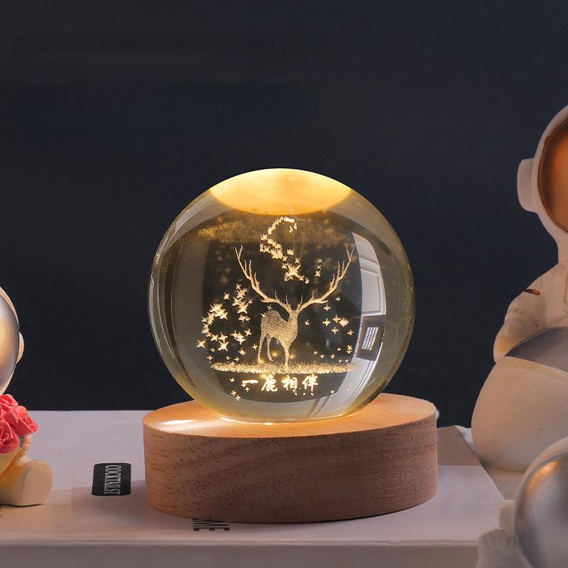 CosmoGlow™ – Luminous Crystal Ball