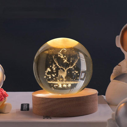 CosmoGlow™ – Luminous Crystal Ball