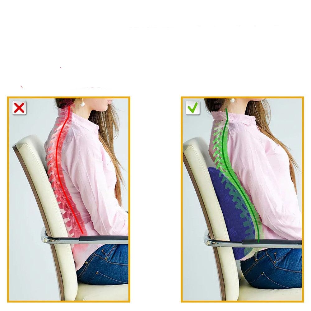 Ondersteunend Kussen voor Rug en Hals met Memory Foam