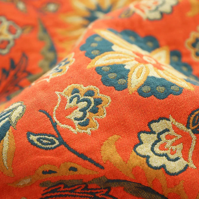 Katoenen Vloerkleed Boho Stijl Zacht en Veelzijdig