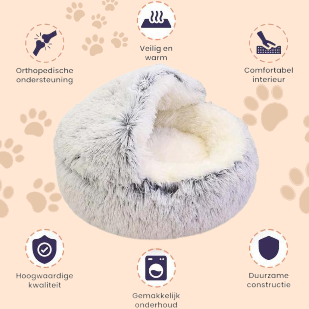 CozyCave™ – De #1 Slaapplek voor Angstige Honden & Katten