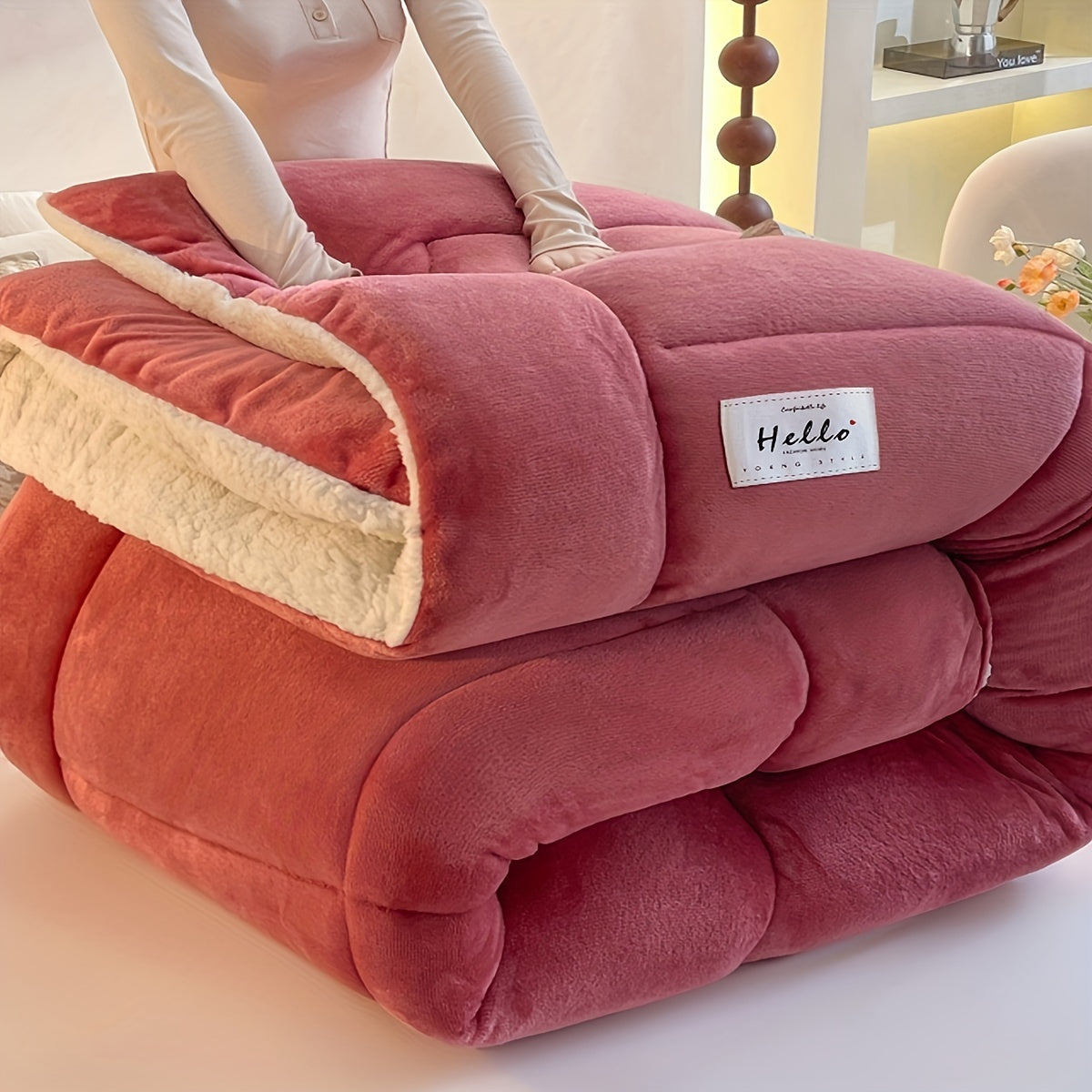 CozyDream™ Winterdeken - Luxe Sherpa Fleece Dekbed