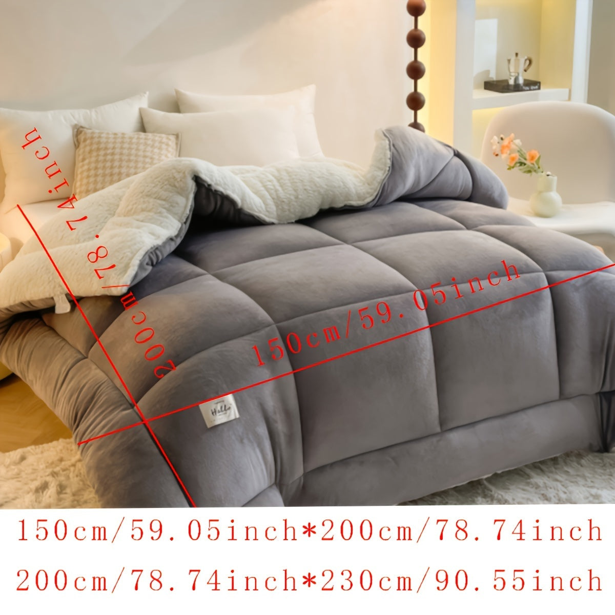CozyDream™ Winterdeken - Luxe Sherpa Fleece Dekbed