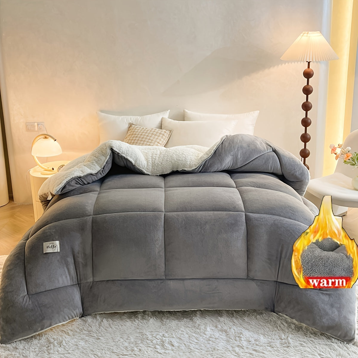 CozyDream™ Winterdeken - Luxe Sherpa Fleece Dekbed