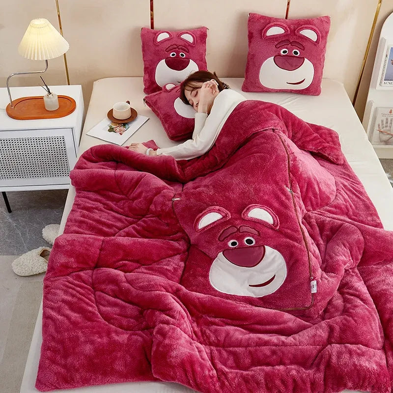 CozyNest™ Luxe Deken- en Kussenset – Ultiem Comfort in Stijl
