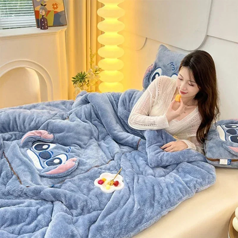 CozyNest™ Luxe Deken- en Kussenset – Ultiem Comfort in Stijl