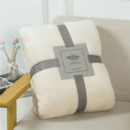 Zachte Fleece Deken voor Baby en Reizen Lichtgewicht