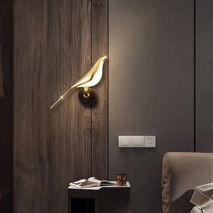 Wandlamp Gevleugeld Design met Dimbare LED Verlichting
