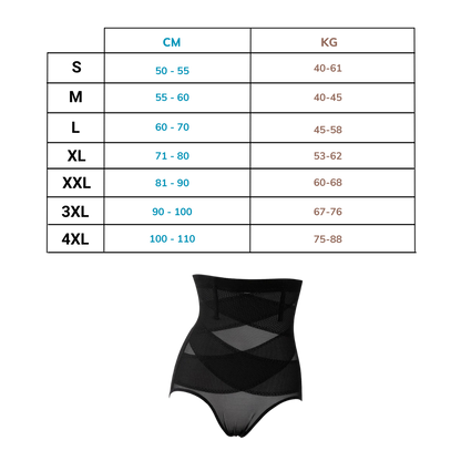 Slanke Buik Shapewear Kruiscompressie voor Vrouw