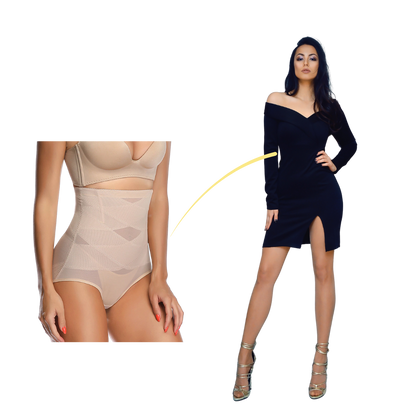 Slanke Buik Shapewear Kruiscompressie voor Vrouw