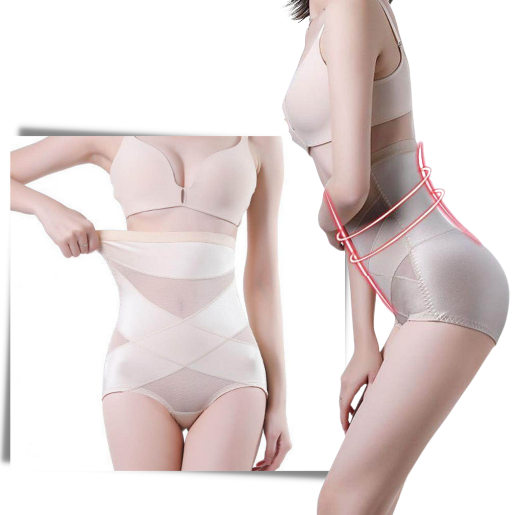 Slanke Buik Shapewear Kruiscompressie voor Vrouw