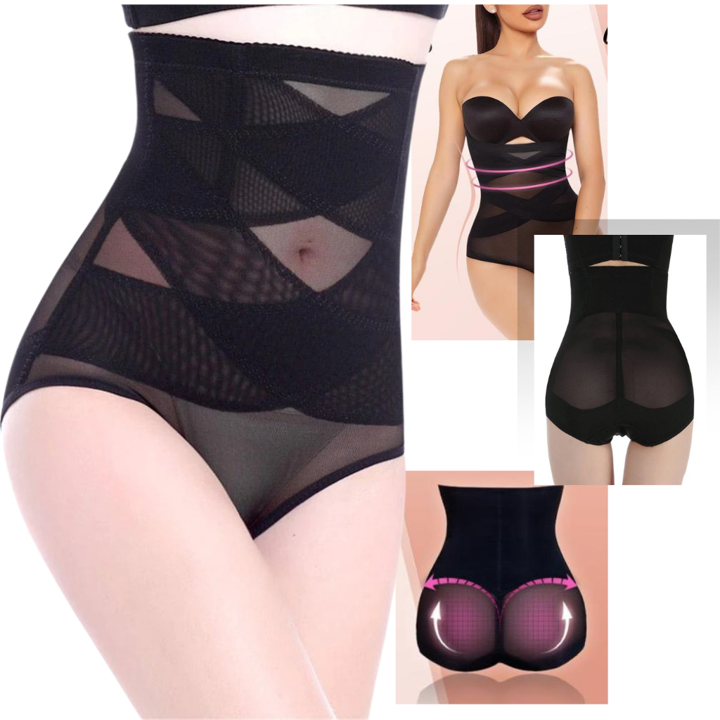Slanke Buik Shapewear Kruiscompressie voor Vrouw - Velinix