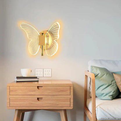 Vlinder Wandlamp LED Uniek Design Modern Interieur