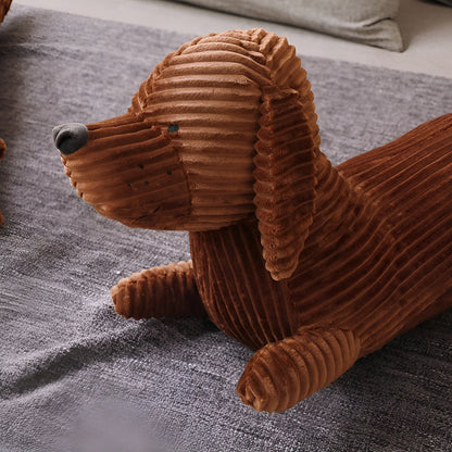 Teckel Kussen Zacht Knuffelkussen HondenvormManchester