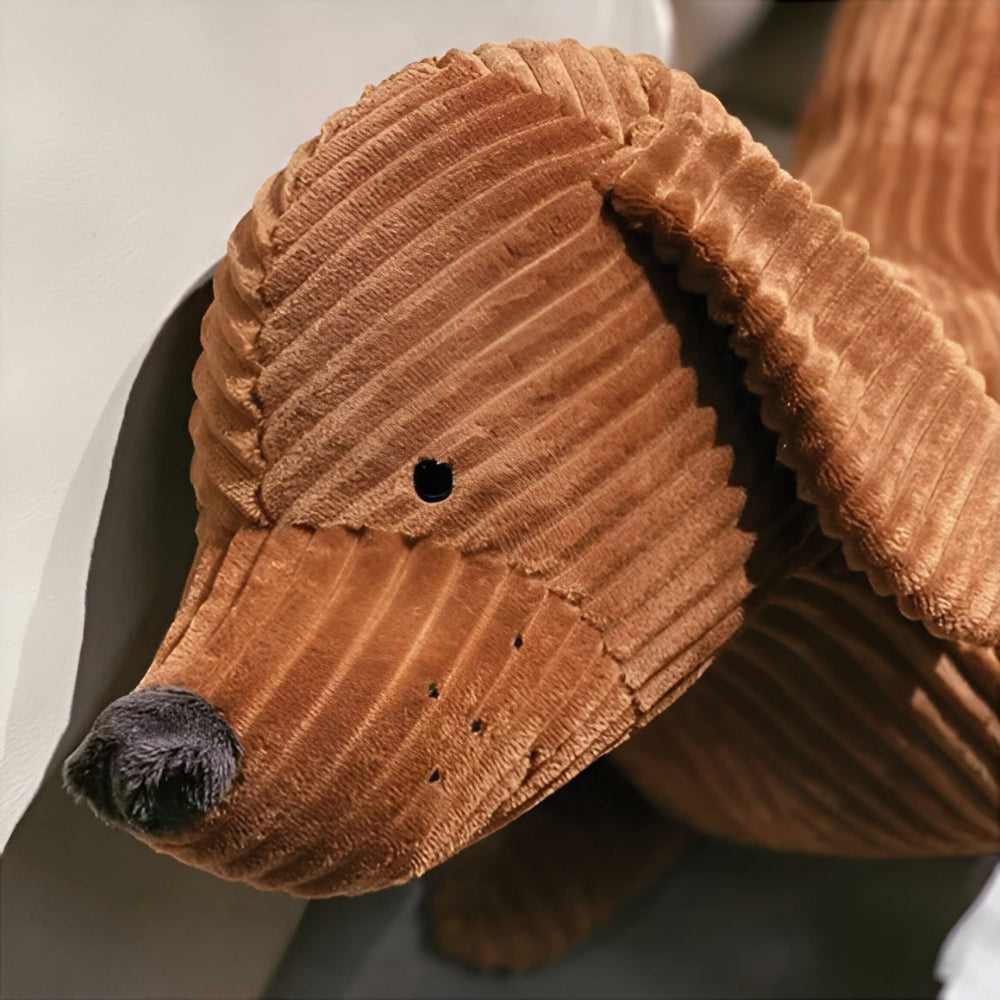 Teckel Kussen Zacht Knuffelkussen HondenvormManchester