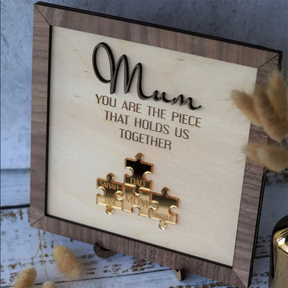 Persoonlijke Houten Puzzel Gegraveerd met Naam