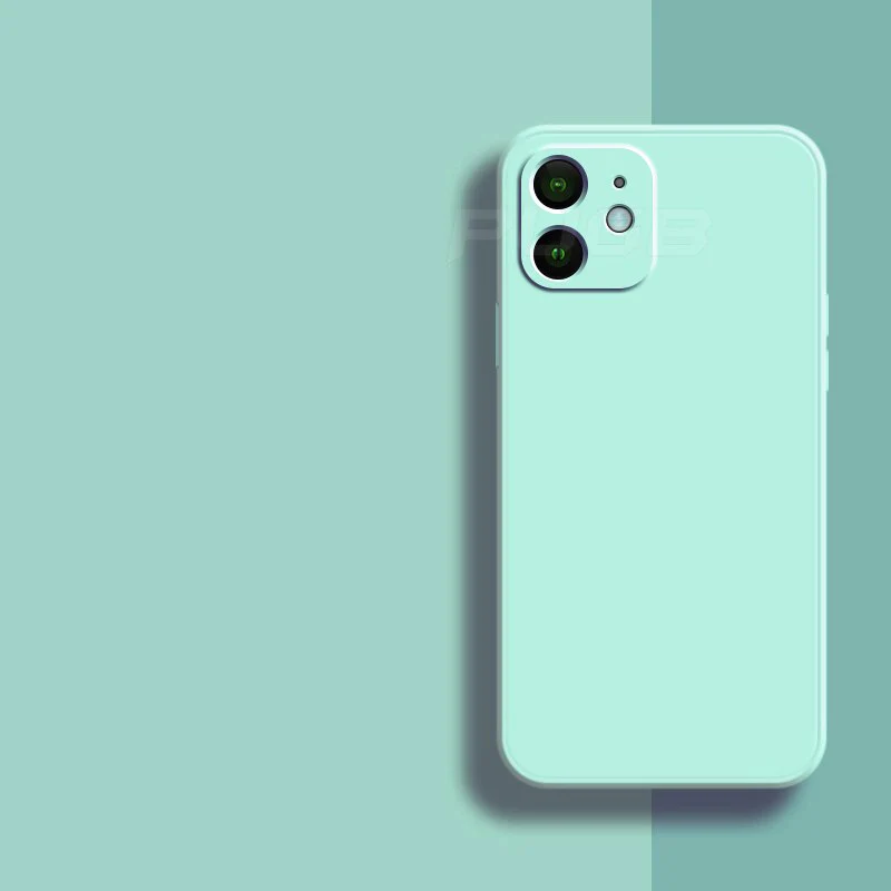 Zachte Silicone Telefoonhoesje voor iPhone 11 12 13