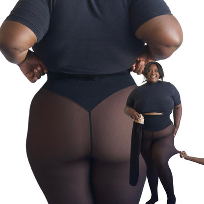 Warme Fleece Leggings voor Vrouwen met Taille Bepaling