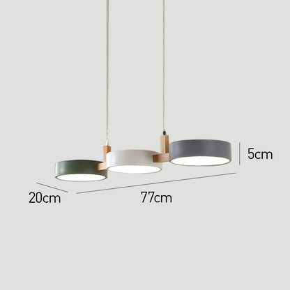 Nordura Hanglamp LED Cilindervorm Modern Design Meerdere Lichtpunten