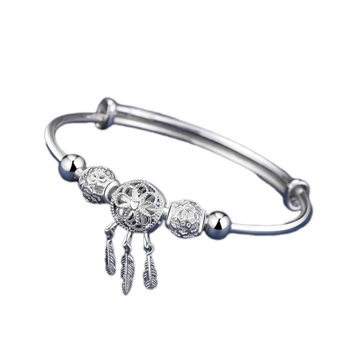 Dromenvanger Armband Zilveren Bangle Sieraden - Velinix